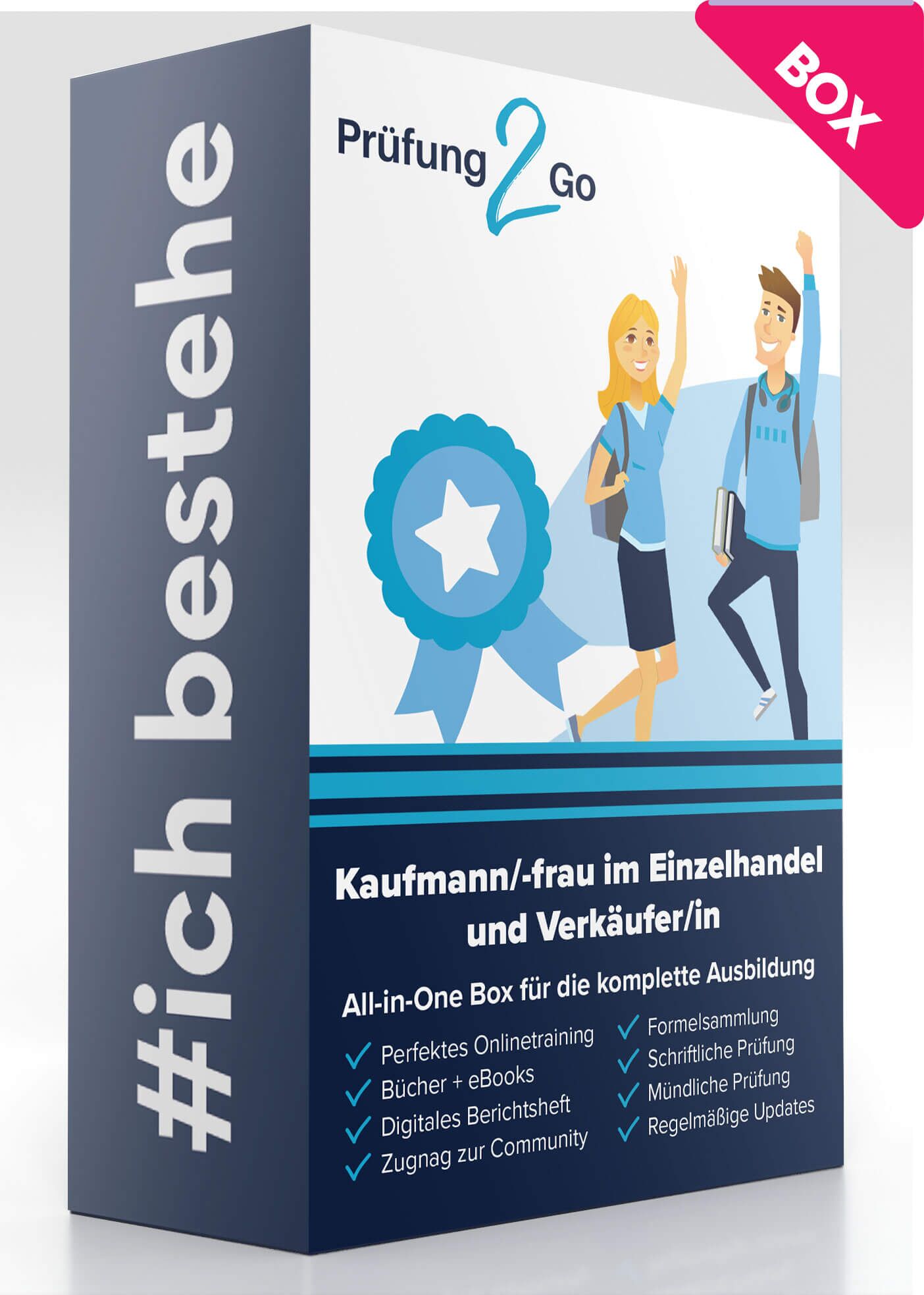 All-in-One Box Kaufmann im Einzelhandel